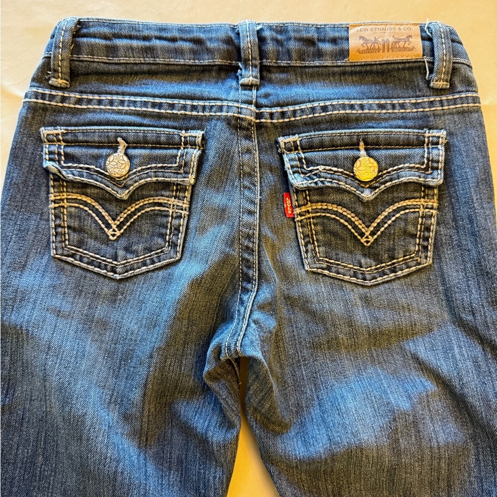 Levi's Kids Blue Denim Jeans